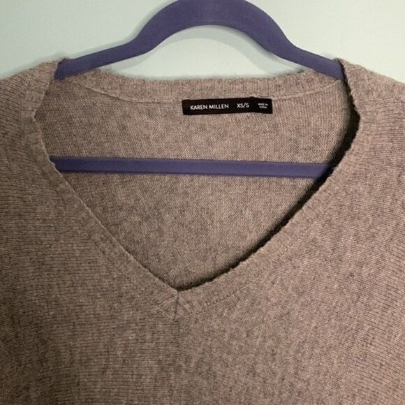 Karen Millen Wool Blend Poncho Sweater XS/S - Picture 8 of 11